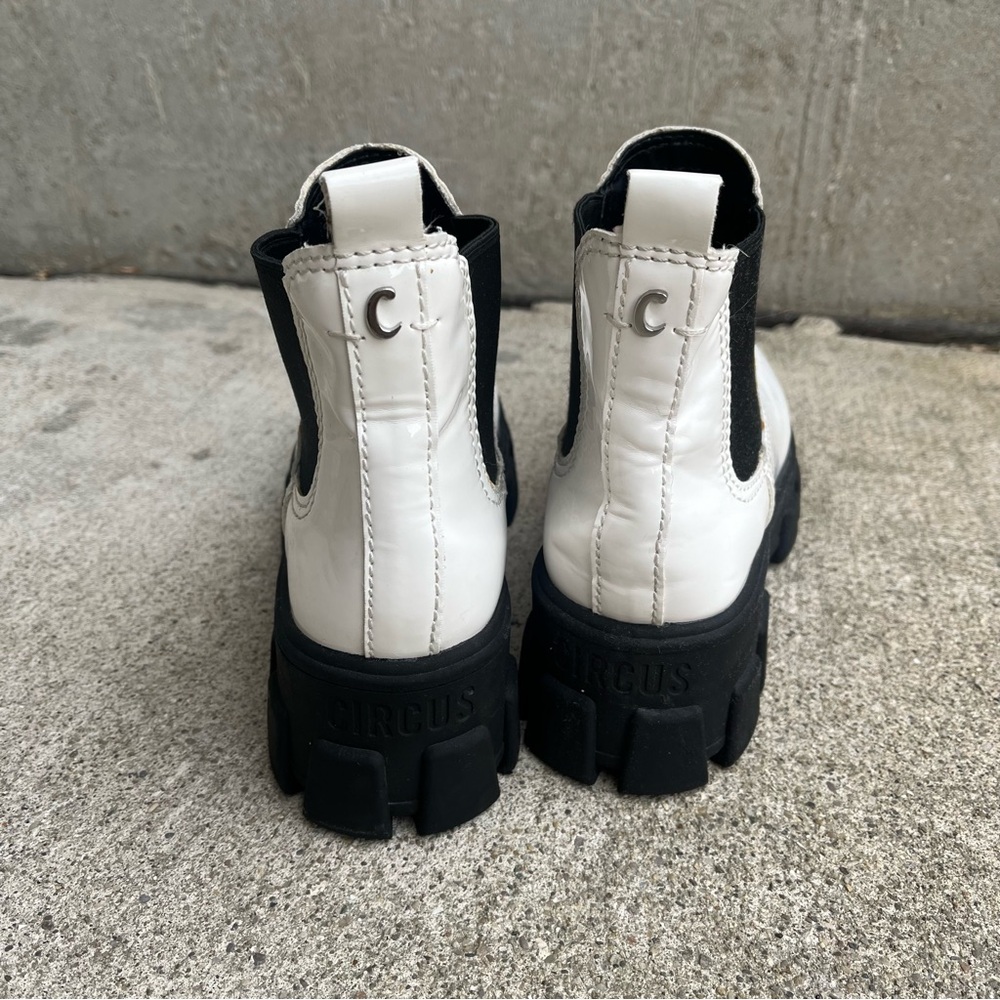CIRCUS by Sam Edleman NY Women's White Darielle Boots - Picture 10 of 15